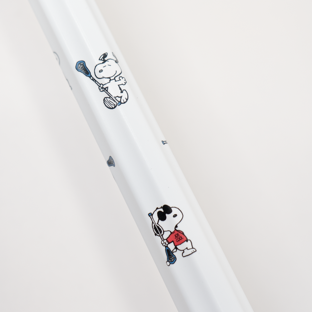 ECD Carbon 4.0 White Snoopy Attack Lacrosse Shaft