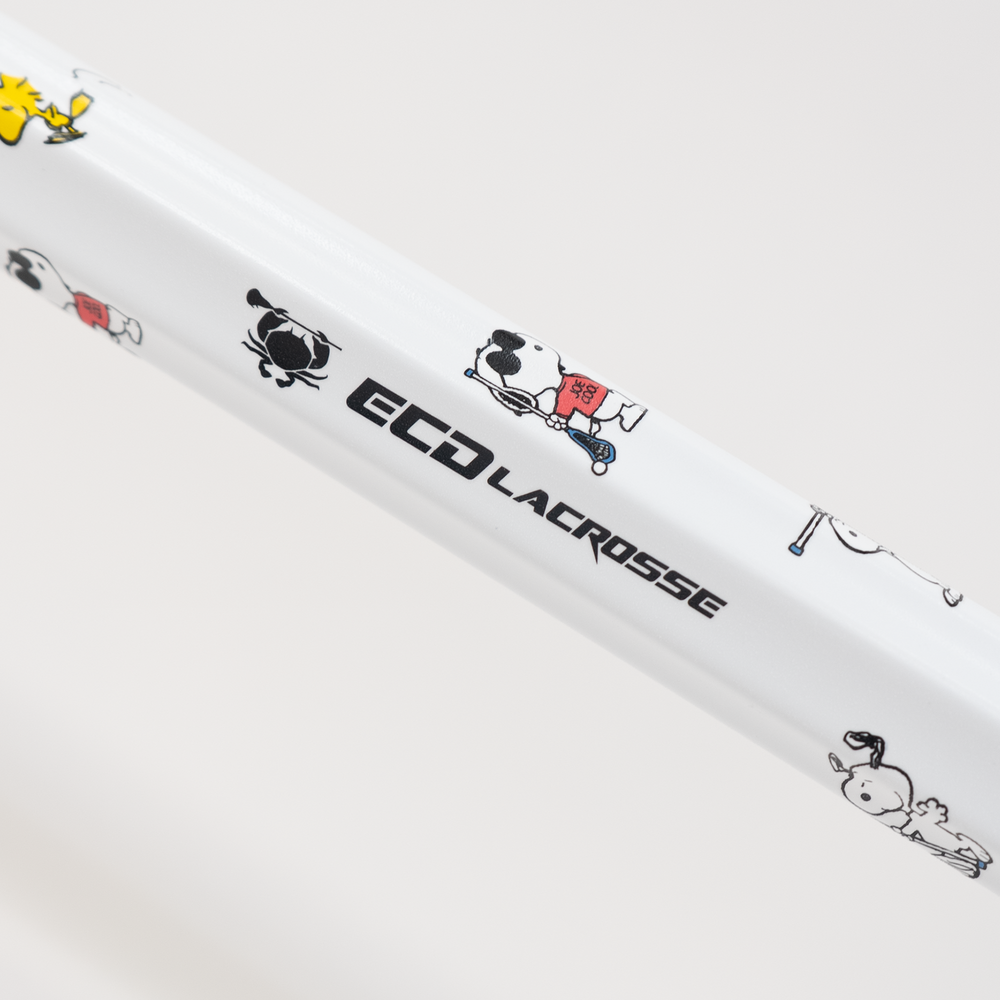 ECD Carbon 4.0 White Snoopy Attack Lacrosse Shaft