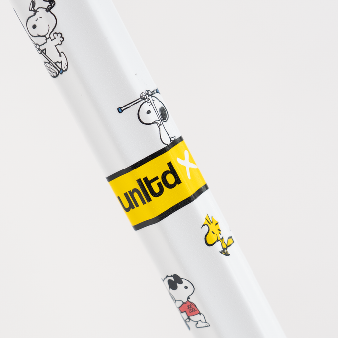 ECD Carbon 4.0 White Snoopy Defense Lacrosse Shaft