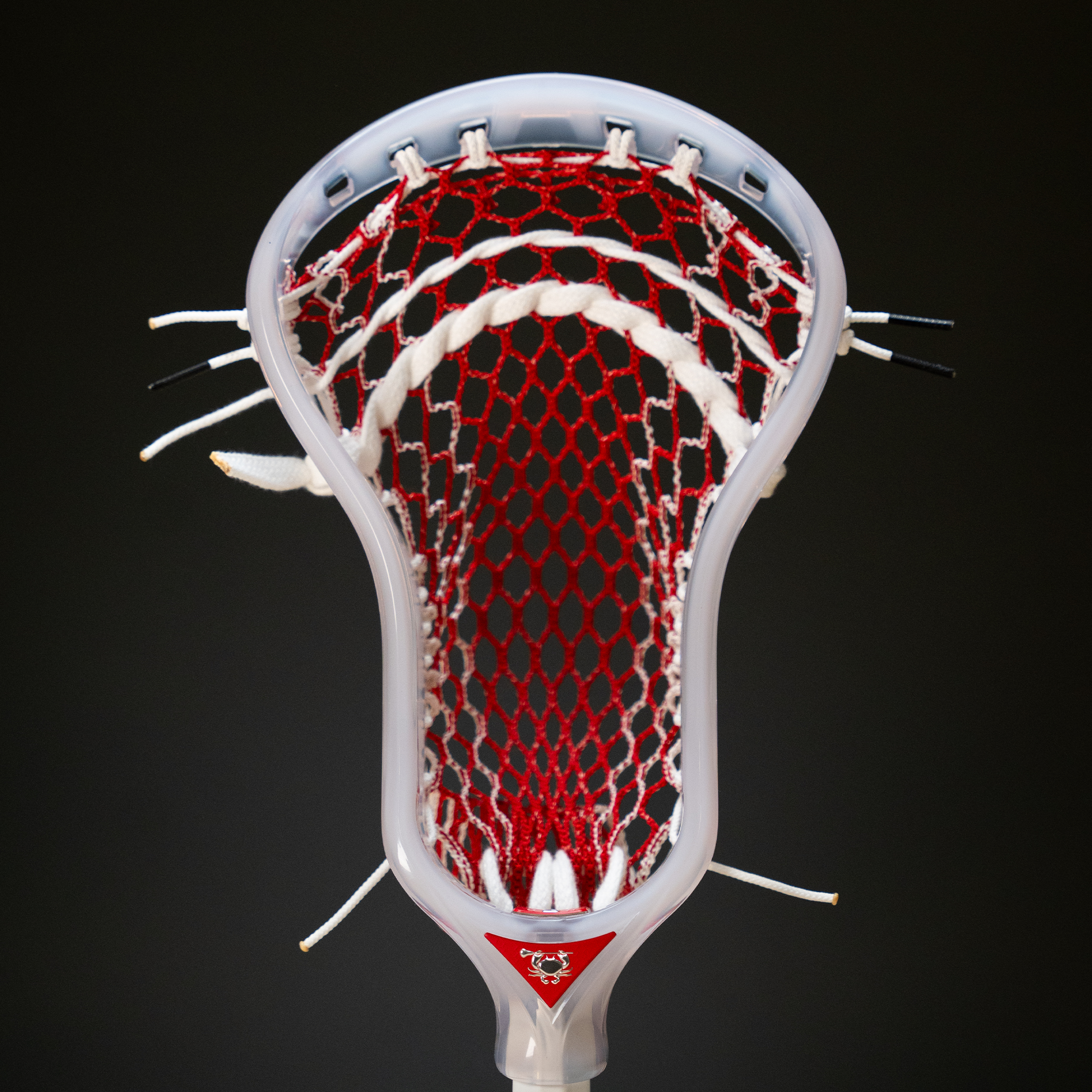 ECD Hero 4.0 Semi-Soft Red Bandana Lacrosse Mesh