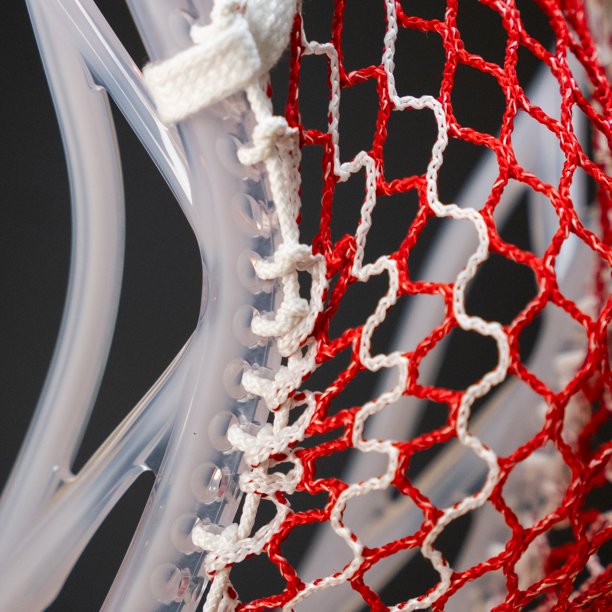 ECD Hero 4.0 Semi-Soft Red Bandana Lacrosse Mesh