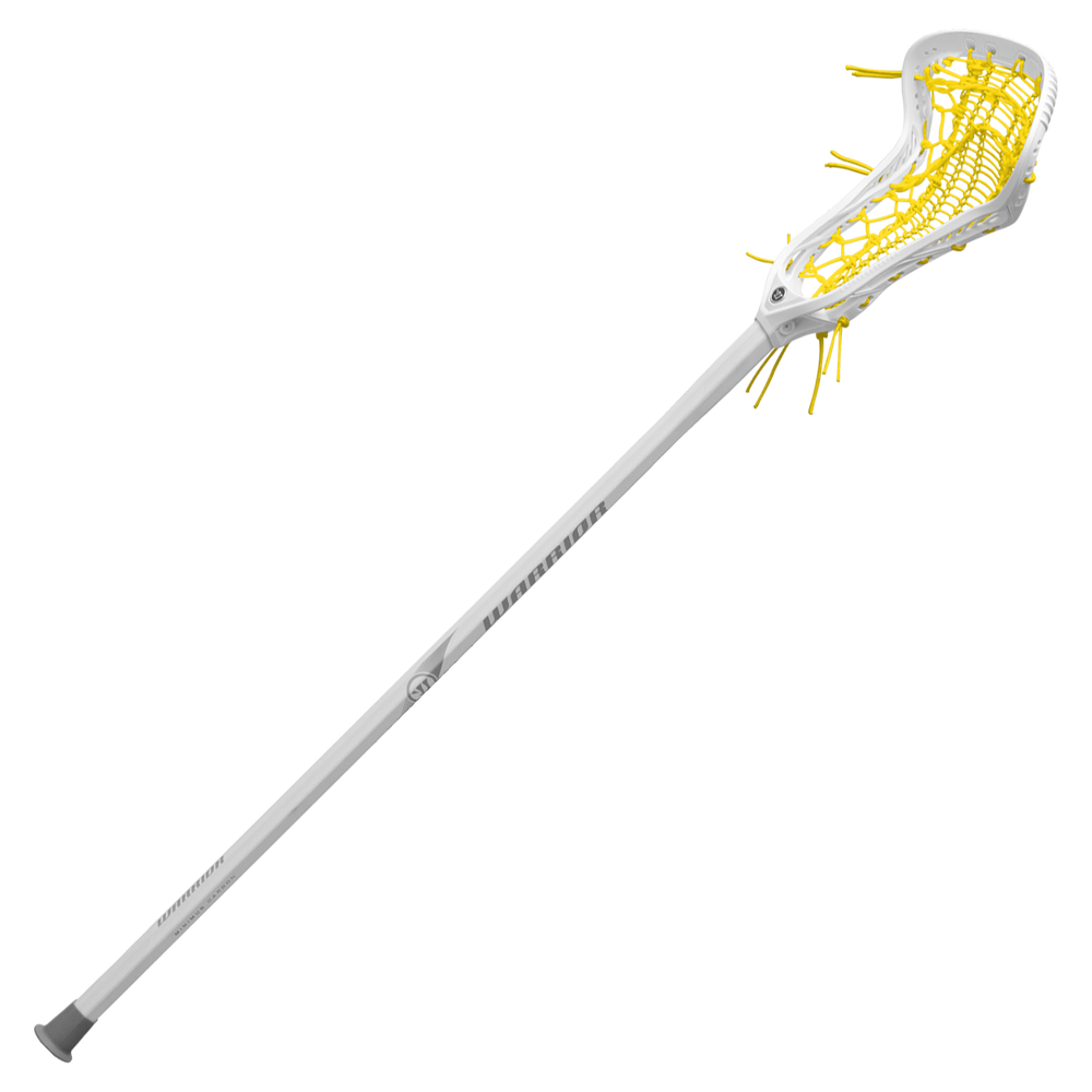 Warrior Anthem Pro Valkyrie White/Yellow Women's Complete Lacrosse Stick