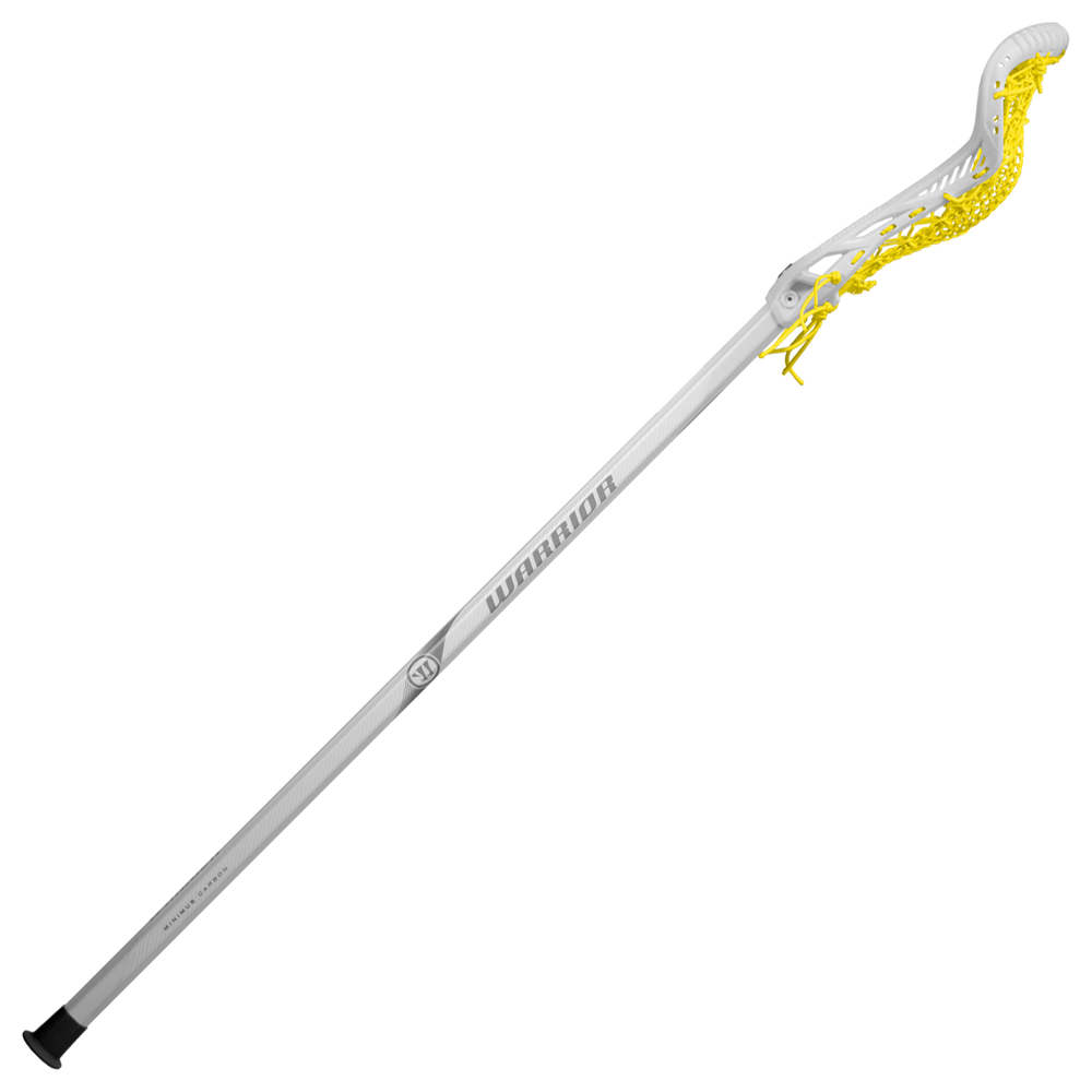 Warrior Anthem Pro Valkyrie White/Yellow Women's Complete Lacrosse Stick
