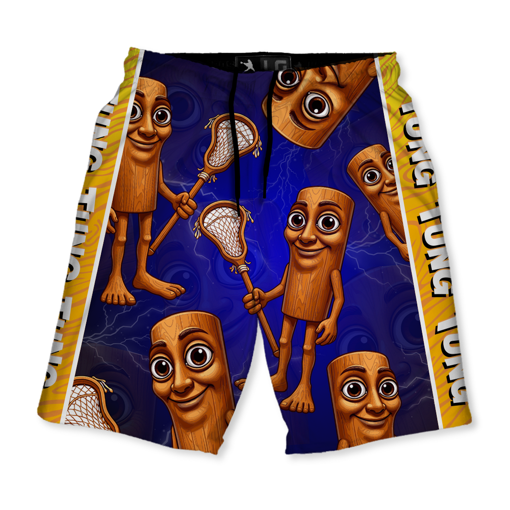 Tung Tung Tung Lacrosse Shorts 