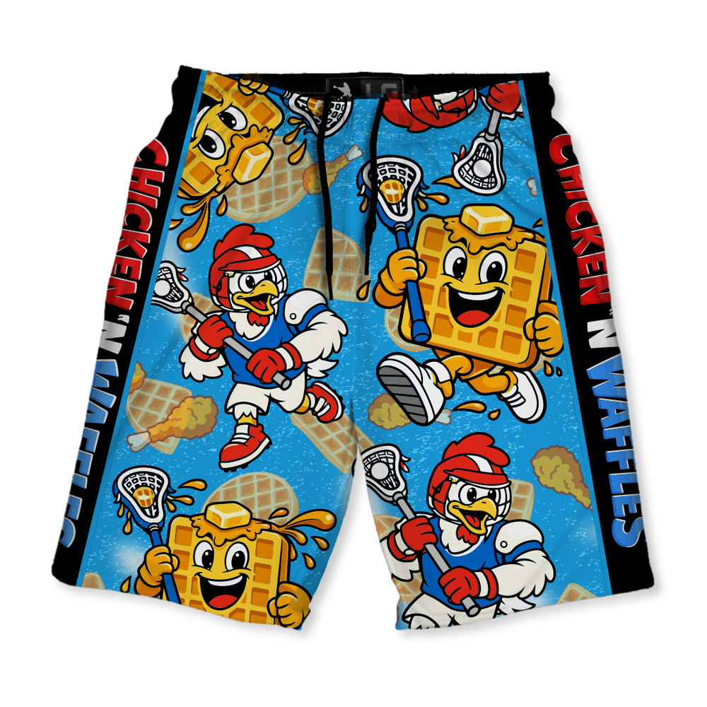 Chicken N' Waffles Lacrosse Shorts 