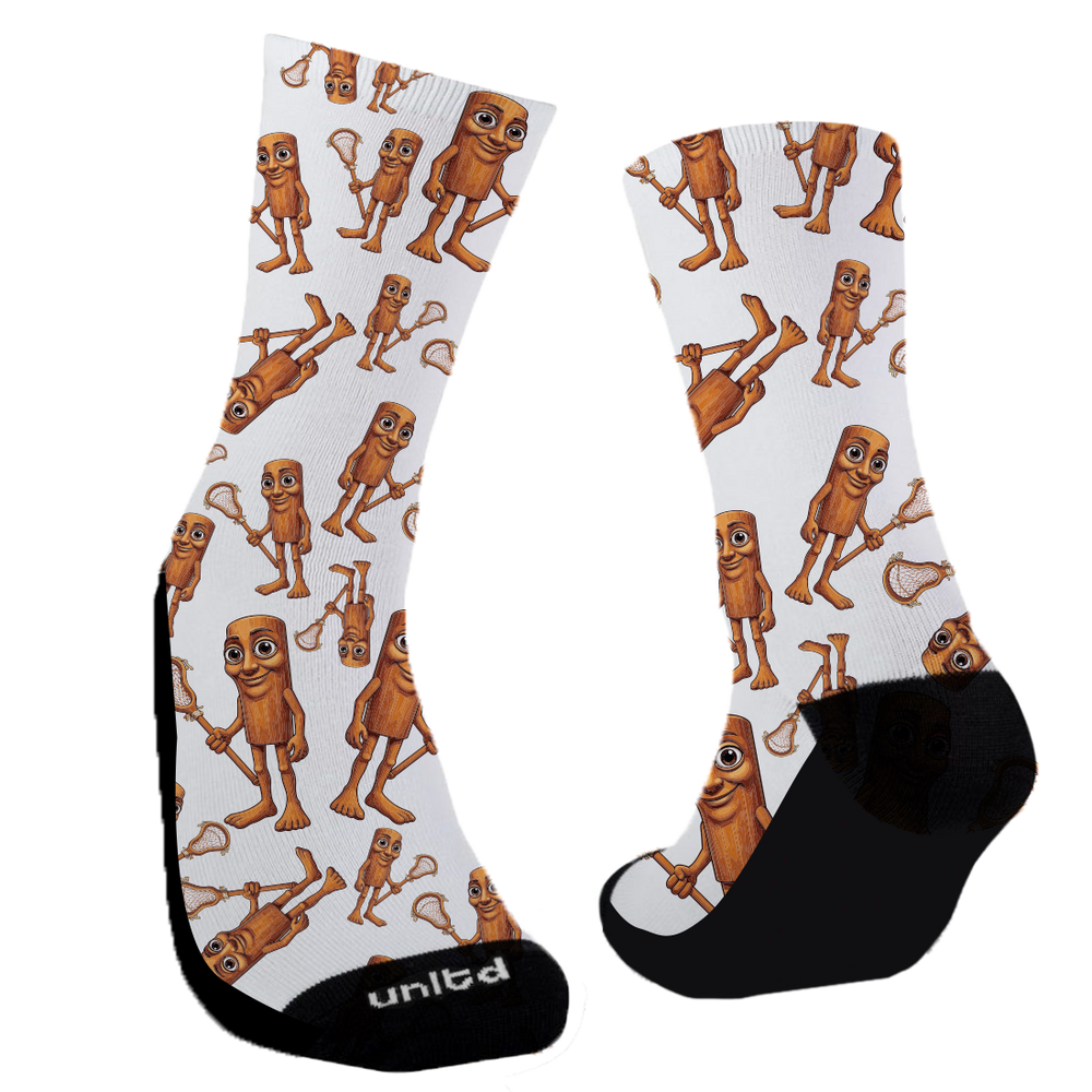 Tung Tung Tung Lacrosse Socks 