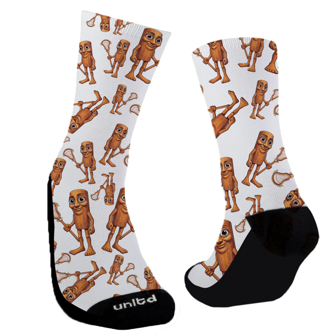 Tung Tung Tung Lacrosse Socks 