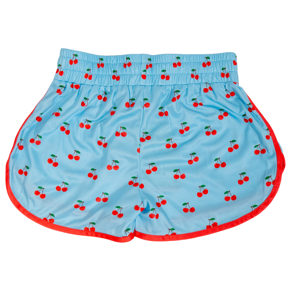 Slay Girl Cherries Girl's Lacrosse Shorts