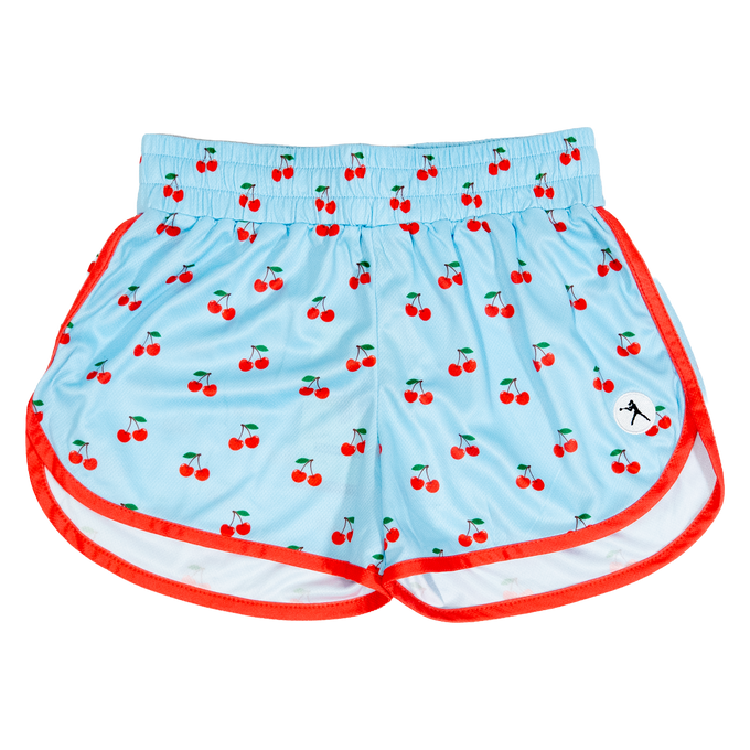 Slay Girl Cherries Girl's Lacrosse Shorts