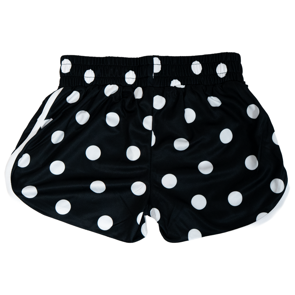 Slay Girl Polka Dots Girl's Lacrosse Shorts 