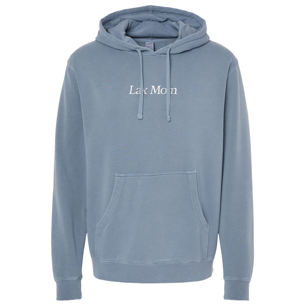 Lax Mom Blue Hoodie 