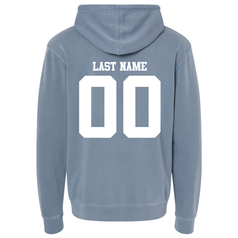 Lax Mom Blue Hoodie 