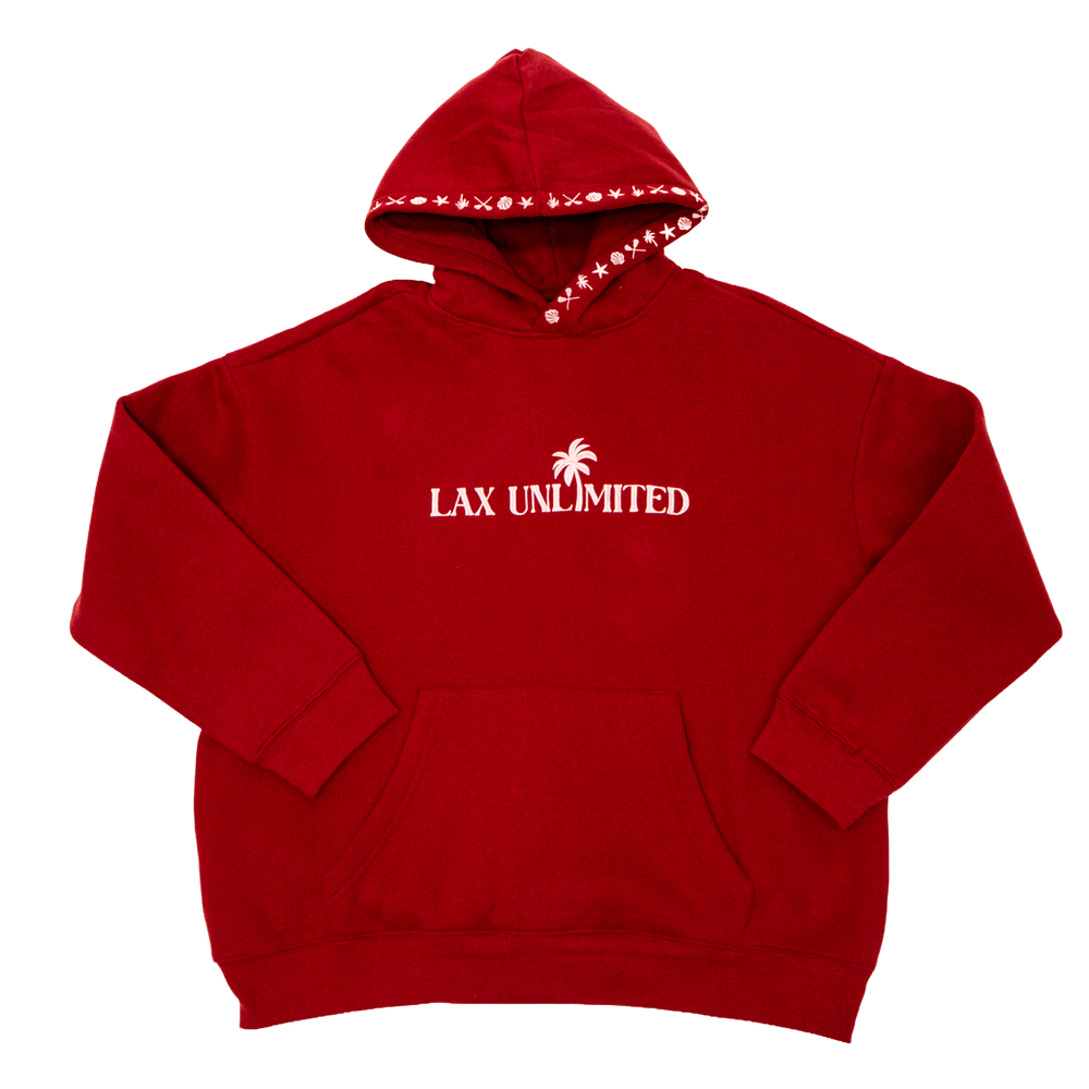 Women's Blue & Island Tides Lacrosse Hoodie- Island Tides