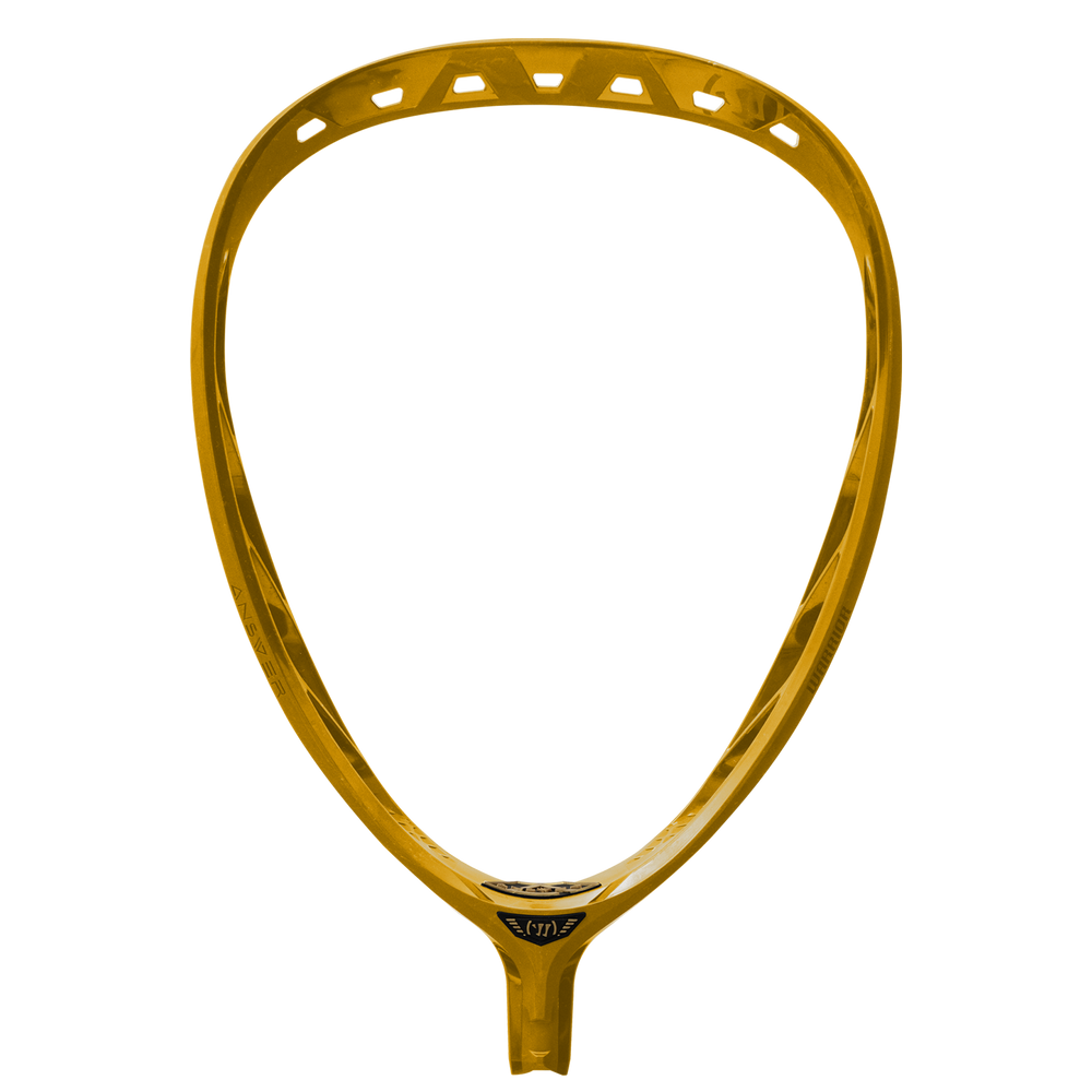 Warrior Answer Unstrung Goalie Lacrosse Head- Gold Rush