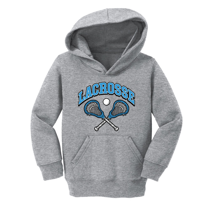 Grey Toddler Lacrosse Hoodie 