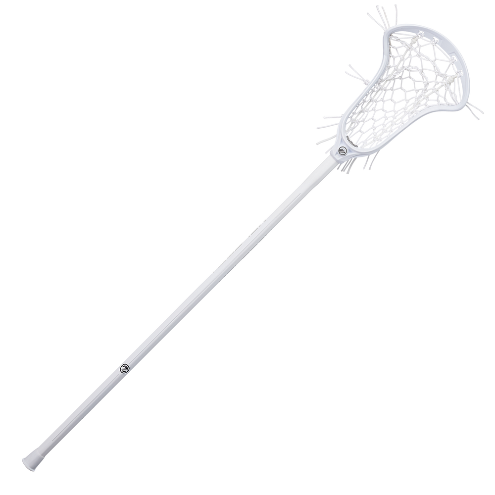 Maverik Aim Women's Complete Lacrosse Stick- White