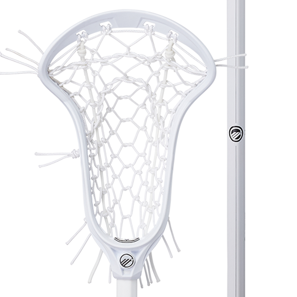 Maverik Aim Women's Complete Lacrosse Stick- White