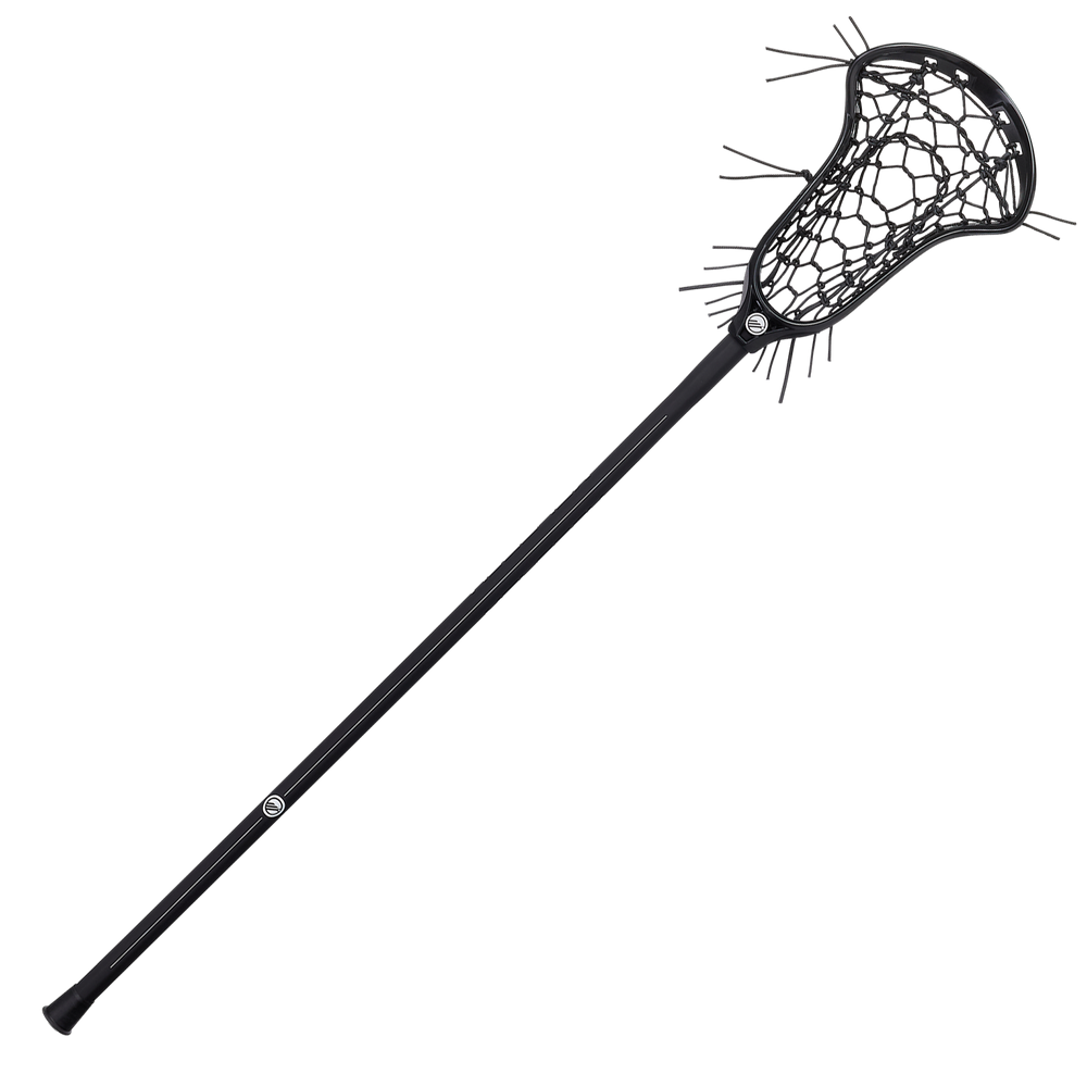 Maverik Aim Women's Complete Lacrosse Stick- Black
