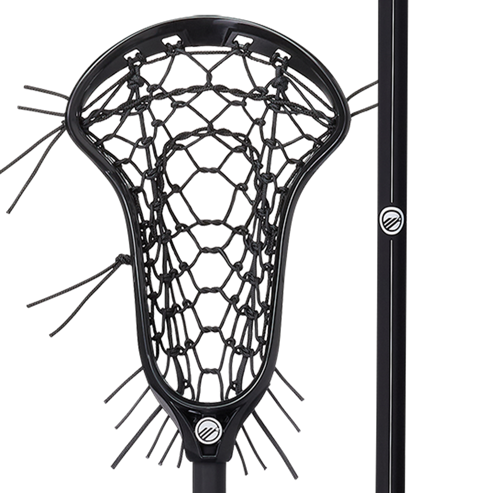 Maverik Aim Women's Complete Lacrosse Stick- Black