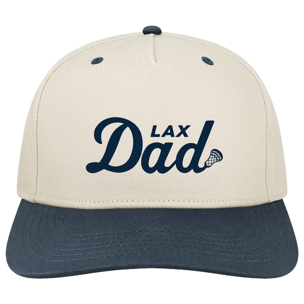 Lax Dad Cream Hat