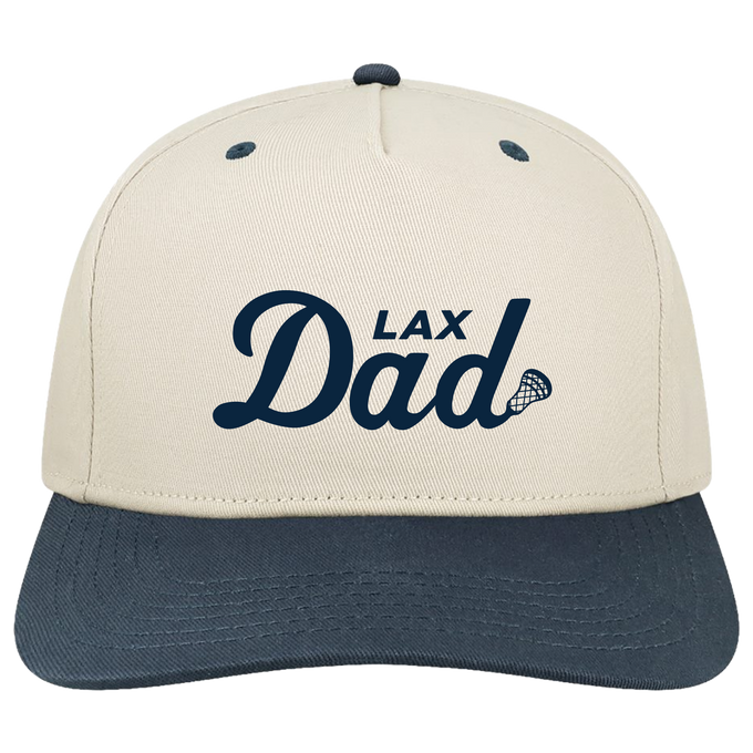 Lax Dad Cream Hat