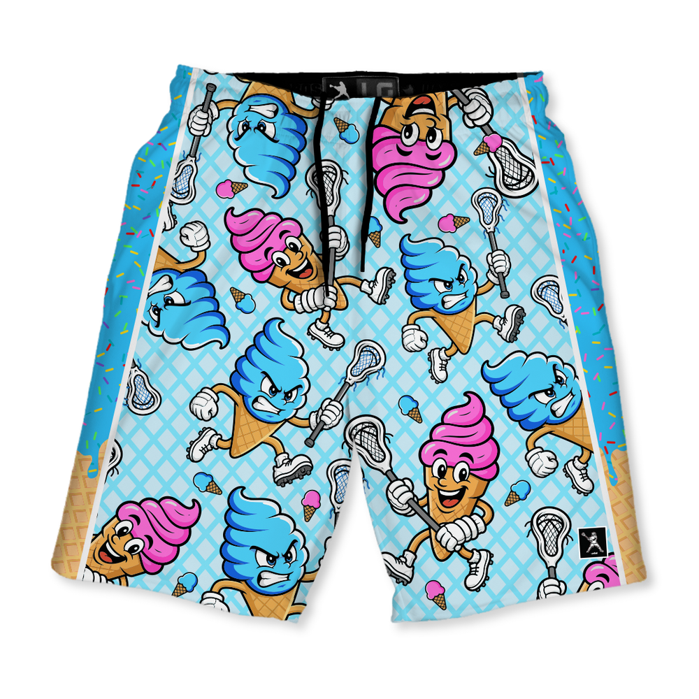 Soft Serve Snipers Lacrosse Shorts 