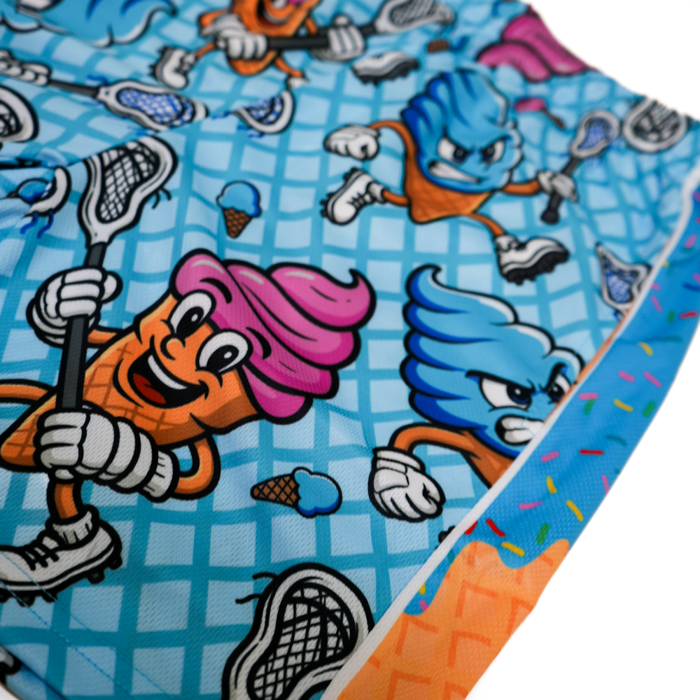 Soft Serve Snipers Lacrosse Shorts