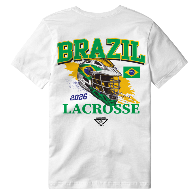 Brazil Lacrosse Country Tee 