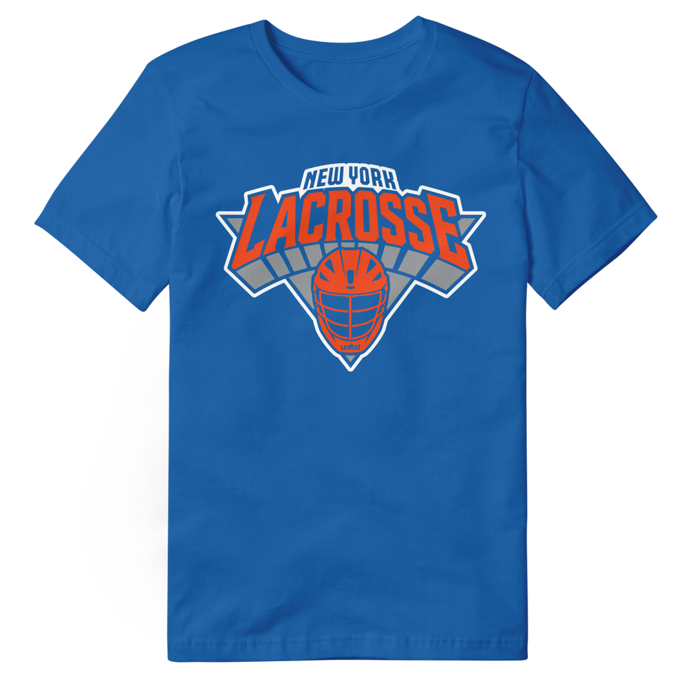 New York Lacrosse Helmet Tee 
