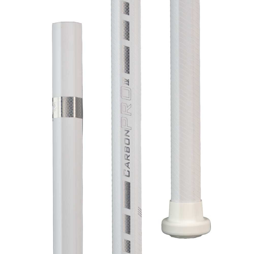 ECD Carbon Pro 4.0 Attack Power Lacrosse Shaft- White