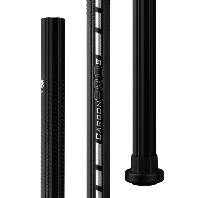 ECD Carbon Pro 4.0 Attack Speed Lacrosse Shaft- Black