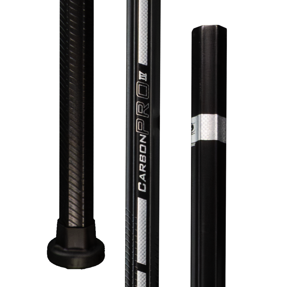 ECD Carbon Pro 4.0 Defense Lacrosse Shaft- Black