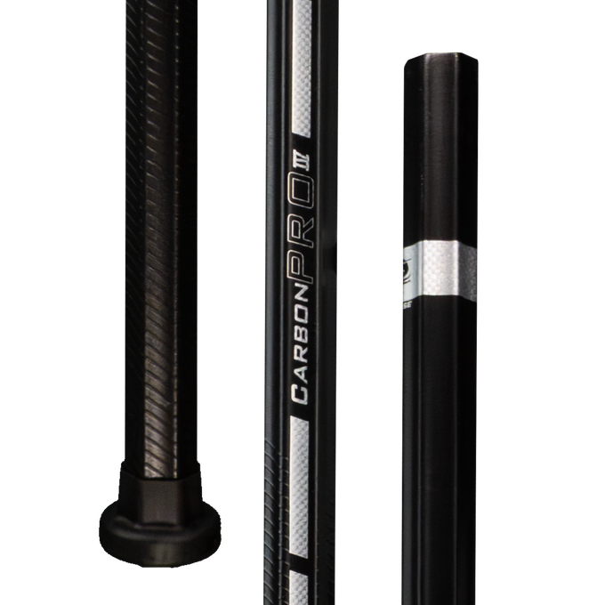ECD Carbon Pro 4.0 Defense Lacrosse Shaft- Black