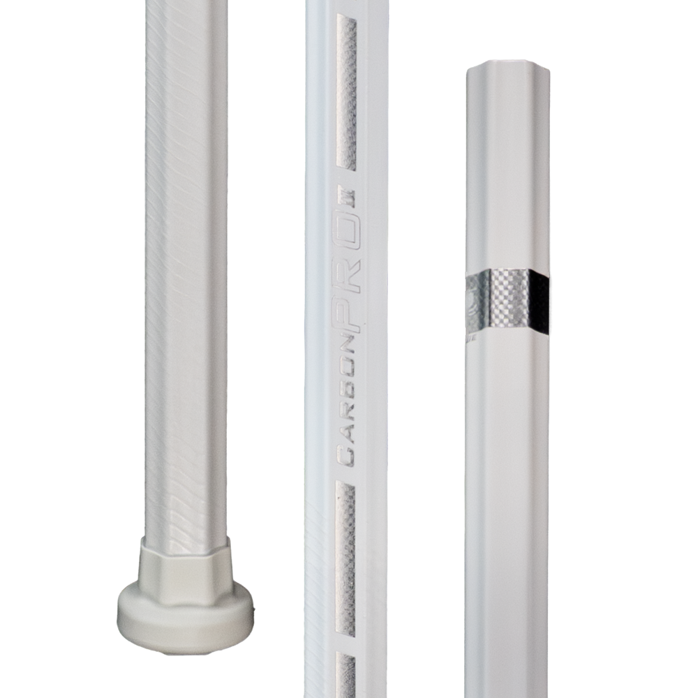 ECD Carbon Pro 4.0 Defense Lacrosse Shaft- White