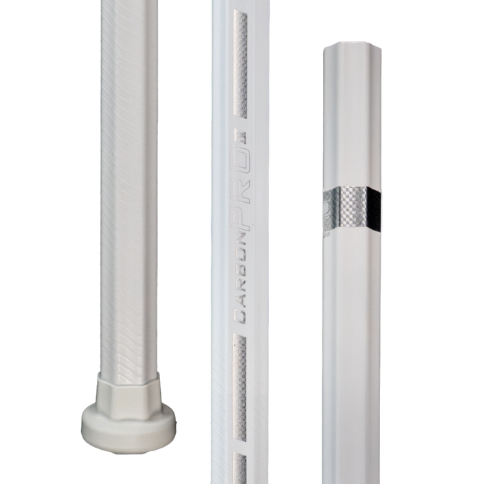 ECD Carbon Pro 4.0 Defense Lacrosse Shaft- White
