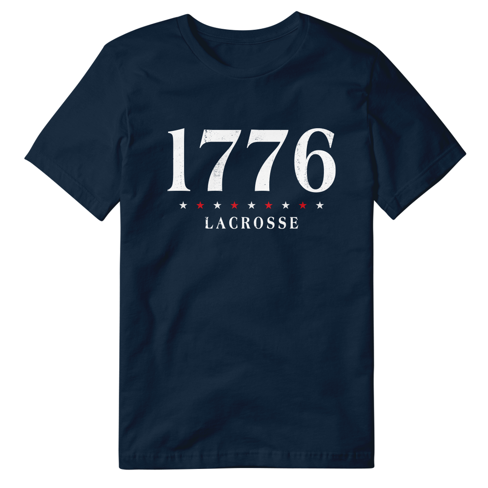 1776 Navy Lacrosse Tee 