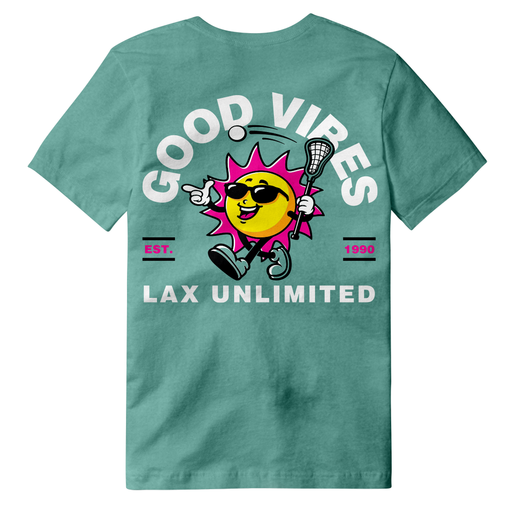 Good Vibes Lacrosse Tee