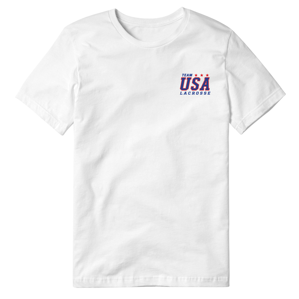 Team USA Adult Lacrosse Tee