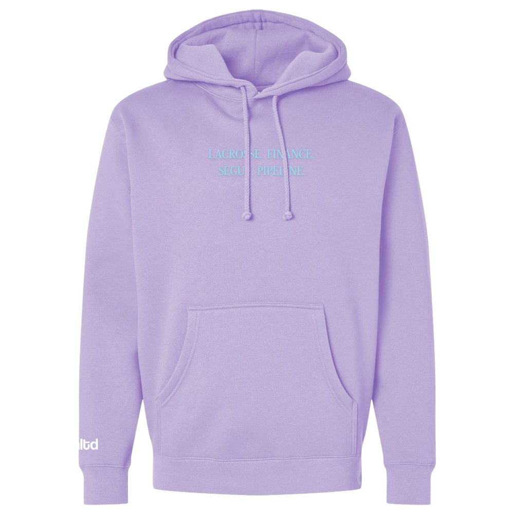 Finance Segue Hoodie- Lavender