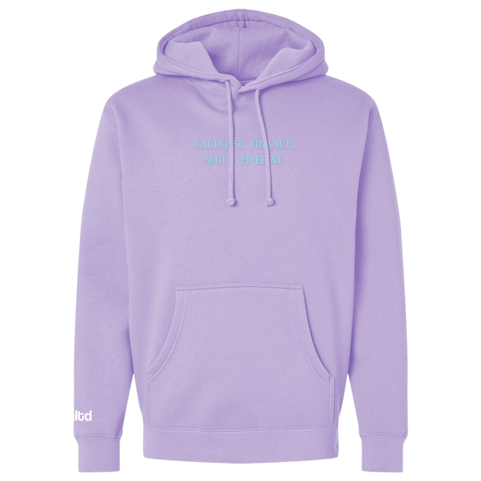 Finance Segue Hoodie- Lavender