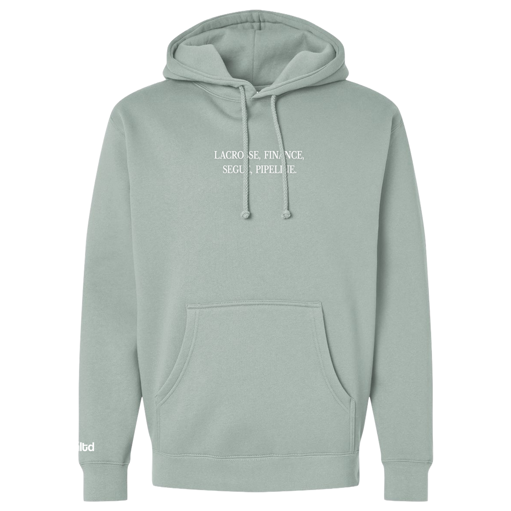 Finance Segue Hoodie- Sage