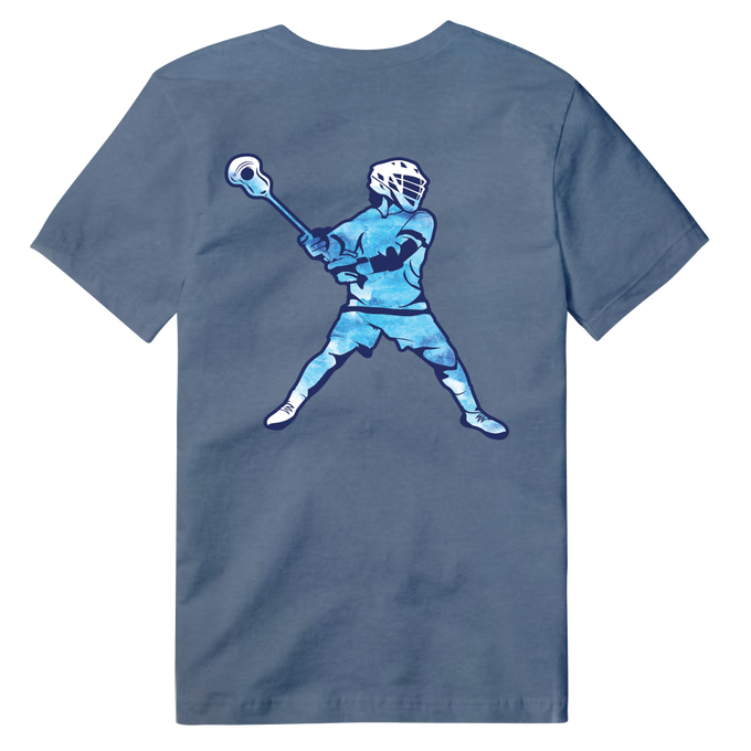 Blue Flow Youth Lacrosse Tee 