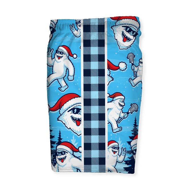 Yeti Santa Graphic Shorts