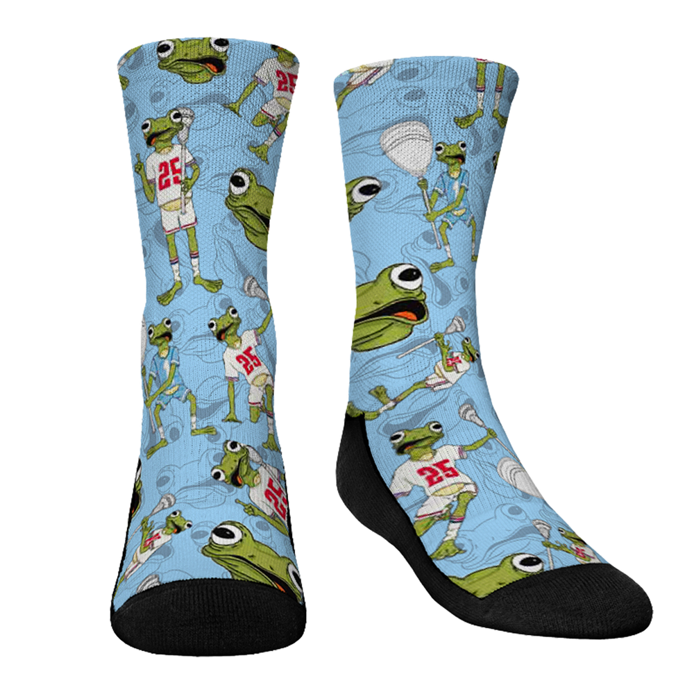 LU Lax Frogs Lacrosse Socks