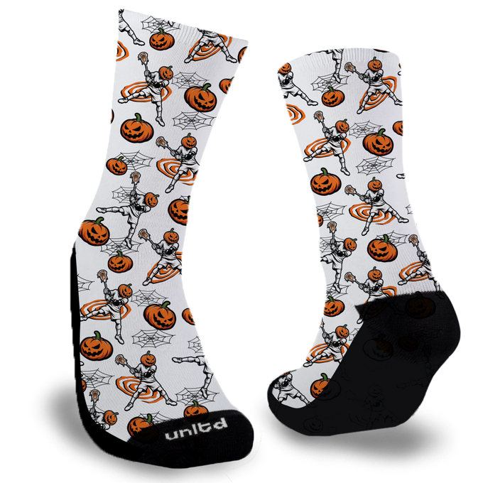 Halloween Lacrosse Socks 
