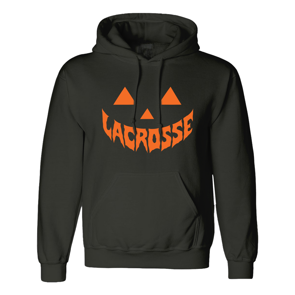 Black Halloween Lacrosse Hoodie 