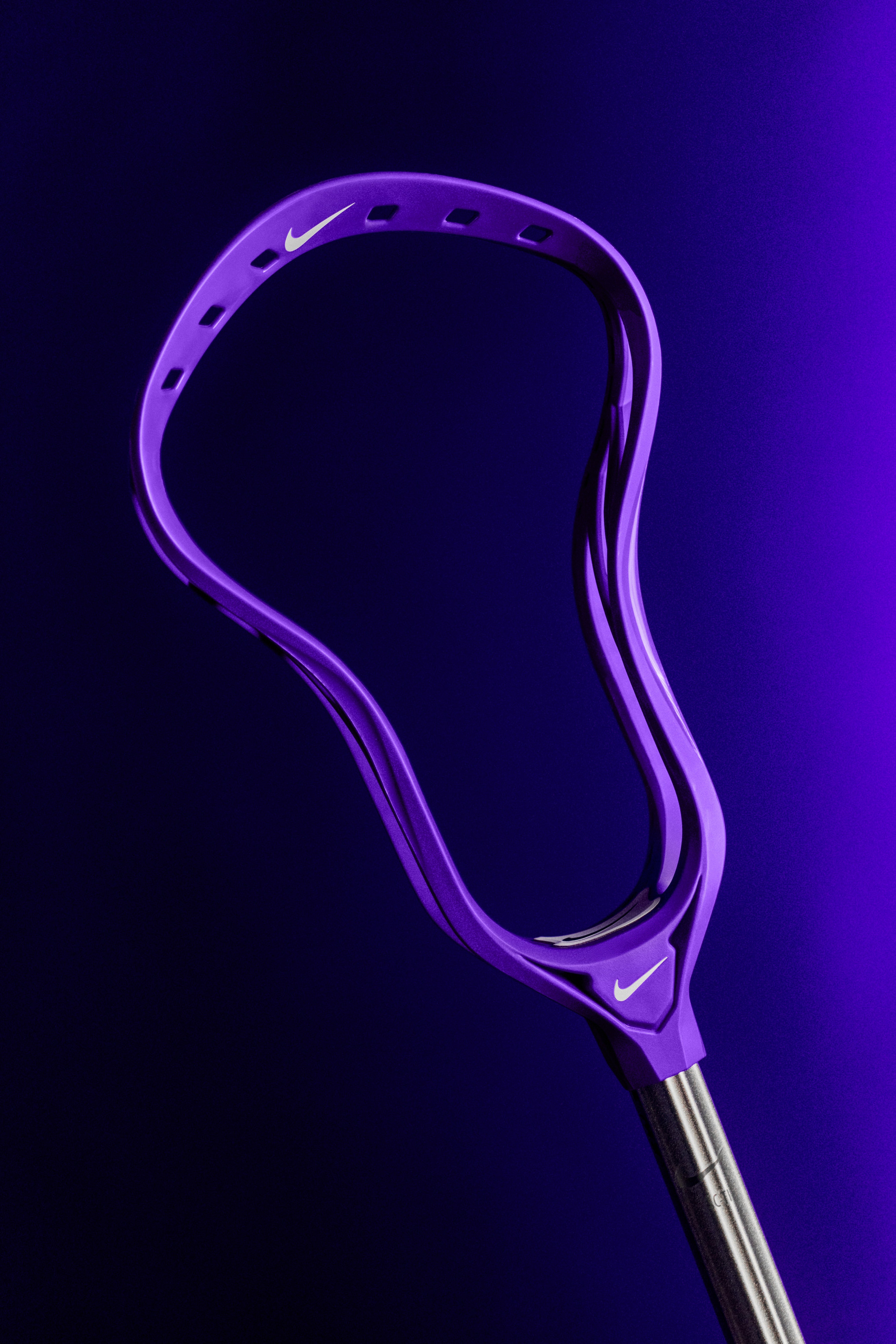 Nike L4 Purple Men's Unstrung Lacrosse Head