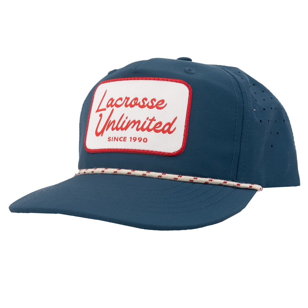 LU Navy Perforated Lacrosse Hat