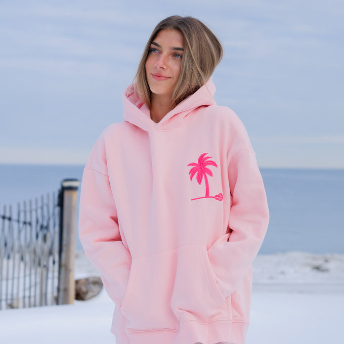 Women's Pink Tides Lacrosse Hoodie 