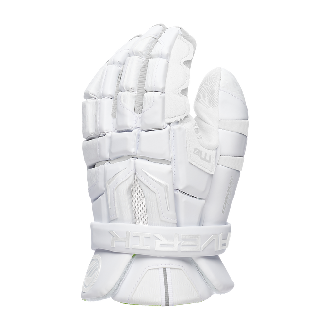 Maverik M7 Lacrosse Goalie Gloves- White